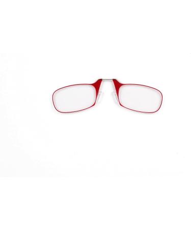 Shop Thinoptics Folding Reading Glasses - Universal Compact Design | Flex-Fit Technology | Dioptries 1.00 1.50 2.00 2.50 | Stylish Reading Aid for Men & Women in Red - Buy Online on GoSupps.com
