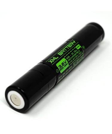 3.6V 3000mAh Ni-MH Stick Battery Flashlight Stinger 75375 75175 HP XT LED M9 ALIG1171 LIG1171 FL126