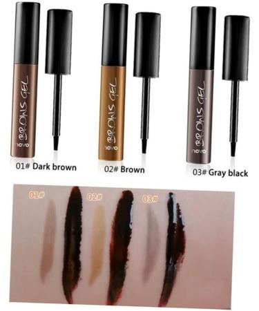 Mipcase Valid Eye Brow Gel Eyebrow Tint Eyebrow Gel Eyebrow Makeup Pen Eyebrows Eyebrow Pencil Water Proof 1 count (Pack of 1) Dark Grey - Buy Online on GoSupps.com