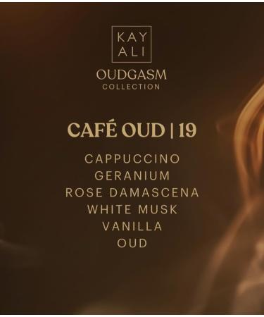 KAYALI OUDGASM CAF OUD | 19 Eau de Parfum Intense Travel Spray 0.34 oz / 10 ml eau de parfum spray - Buy Online on GoSupps.com