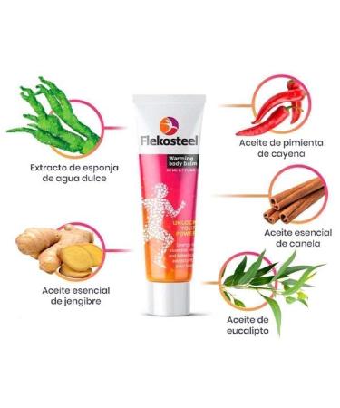 Hendels Garden Flekosteel Warming Body Balm 50 ml - Relieve Muscle Pain & Soothe Aches | International Shipping Available - Buy Online on GoSupps.com