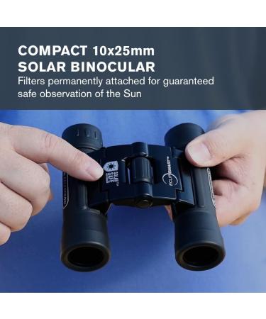 Celestron EclipSmart 10x25 Solar Eclipse Binoculars - ISO 12312-2 Compliant - Buy Online on GoSupps.com