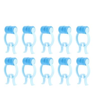 COHEALI 10Pcs Household Nose Clips Portable Nose Pinchers Nose Stoppers Fixing Nose Plug for Snoring Stop