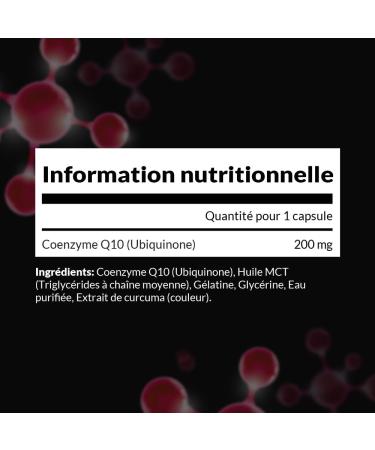 Intelligent Labs CoQ10 Ubiquinone Capsules 200mg | 120 Servings | Easy to Swallow Super Potent Capsules - Buy Online on GoSupps.com