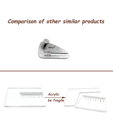 Leather Stitching Punch Plate for Pricking Iron & Lacing Chisel - Leather Craft Tool (1Pc) - Buy Online on GoSupps.com