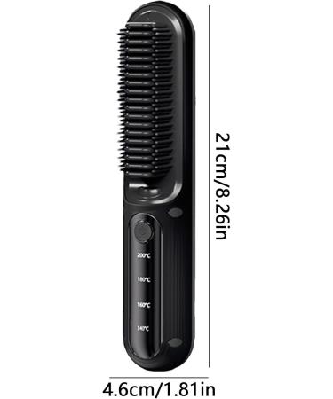 Buy Hair Straightening Brush - Dual Voltage Ion Straightener Comb | Best Hair Styling Tool for Perfectly Straight Hair - Buy Online on GoSupps.com