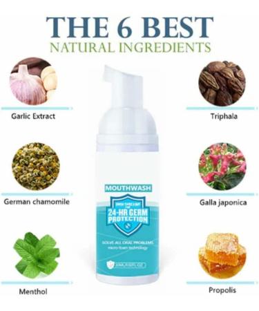 Yuyuando Teethaid Mouthwash - Teeth Whitening Healing Mouth Ulcers & Bad Breath Solution - 1PC - Buy Online on GoSupps.com