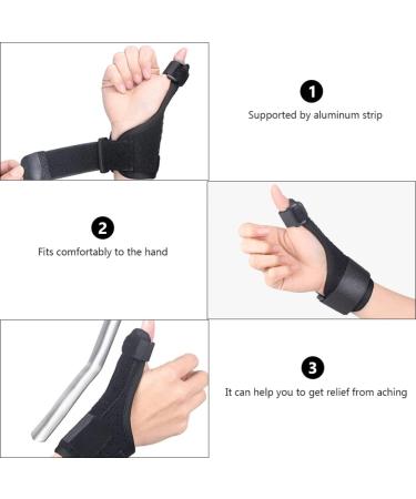 EXCEART Thumb Spica Splint Brace - Breathable Fabric Thumb Support & Gauntlet | International Shipping Available - Buy Online on GoSupps.com