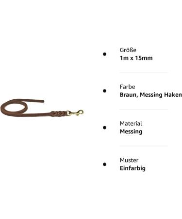 Buy Premium Fat Leather Line - 1m 1.35m 2.20m 3m | Chrome & Brass Hooks | International Shipping Available - Buy Online on GoSupps.com
