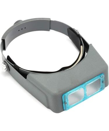Headband Magnifier Head MountLighted Magnifying Glasses 4 Lens Headband Wearing Magnifier Watch Repair Reading Optivisor Eye Welding Visor Tool for Hobbies Reading Jewelry Loupe Crafts Watch - Buy Online on GoSupps.com