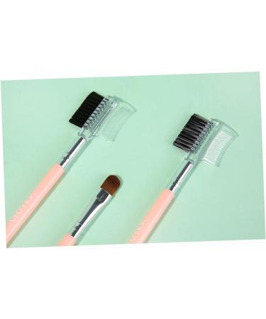 Ipetboom 1 Face Makeup Brushes Professional Cosmetics Brush Duo Eyebrow Brush Eyeshadow Makeup Brush Eyebrow Applicator Eyebrow Comb Brush Eyebrow Spoolie Miss Eyelash Beauty Tools Pink - Buy Online on GoSupps.com