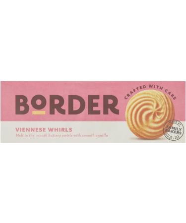 Borders Biscuits Light and Buttery Viennese Whirls 140g (3 x 140g) - Buy Online on GoSupps.com