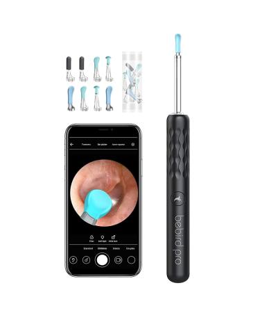 Ear Wax Removal Camera Earwax Cleaner Tool Earwax Removal kit Ear Cleaning kit for Adults Babies Kids & Pets WiFi Earwax Camera Works with iPhone iPad Android Dark
