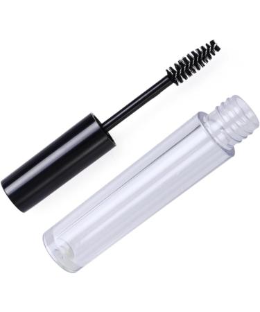 FOYTOKI 10 Pcs Eyelash Cream Bottle Storing Eyelash Cream Empty Mascara Tube Black Lid Empty Tube Funnel - Buy Online on GoSupps.com