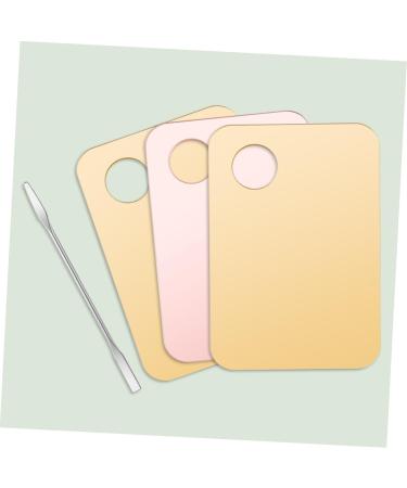 Didiseaon 3 Sets Makeup Palette Tools - Acrylic Foundation Blending & Mixing Palette for Professional Cosmetic Application - Buy Online on GoSupps.com