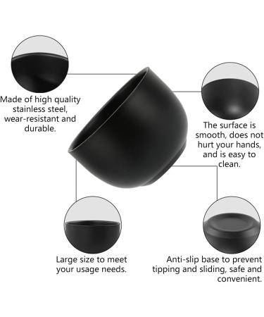 Premium Stainless Steel Shaving Bowl for Men - Ideal for Wet Shaving at Home | Shaving Soap Shells & Foam Cups - Buy Online on GoSupps.com