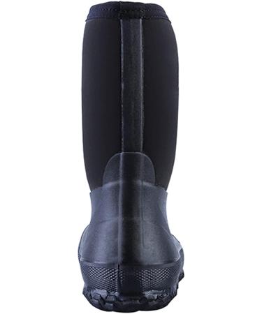 TENGTA Waterproof Insulated Fishing Hunting Boots - Black, Size 9 Women/8 Men - Buy Online on GoSupps.com