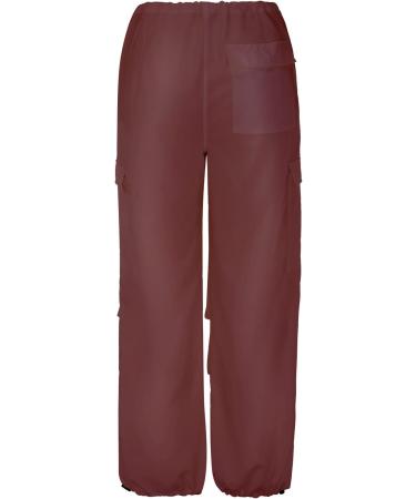 Shop Y2K Women s Parachute Cargo Pants - Baggy Vintage Streetwear Jeans | Trendy E-Girl & 90s Style | XXL Size Available - Buy Online on GoSupps.com