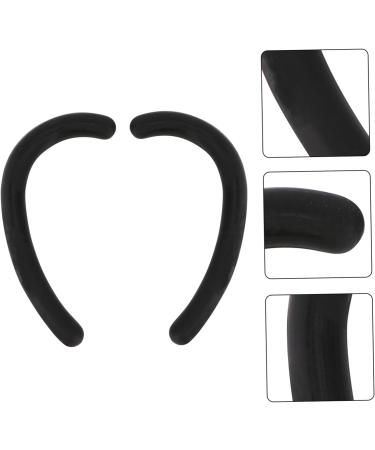 Solustrie 10 Pair Anti-Snag Earling Earrings | Handmade Rubber Ear Protectors for Children | Comfortable Facial Mask Ear Hooks (10x3cm) - Buy Online on GoSupps.com
