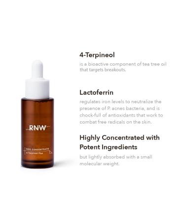 RNW Der. Concentrate 4-Terpineol Plus Serum 30ml - Tea Tree Oil Soothing Ampoule for Acne Prone Skin | Korean Skin Care - Buy Online on GoSupps.com