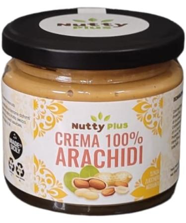 Cream 100% Peanuts 190g Nuttyplus - Artisan Processing - Buy Online on GoSupps.com