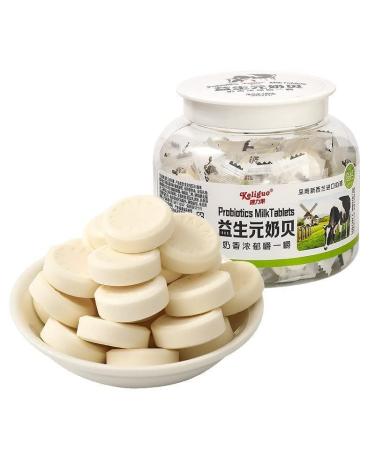 High Calcium Milk Sugar Containing Bovine Colostrum Milk Tablets Candy Children's Snacks Snack Food Using Milk Powder Imported from New Zealand (Colostrum Milk Tablets 5 can) Colostrum Milk Tablets 5 can