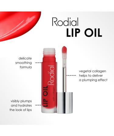 Buy Rodial Plumping Collagen Lip Oil Cherry - Hydrating Lip Treatment | International Shipping - Buy Online on GoSupps.com