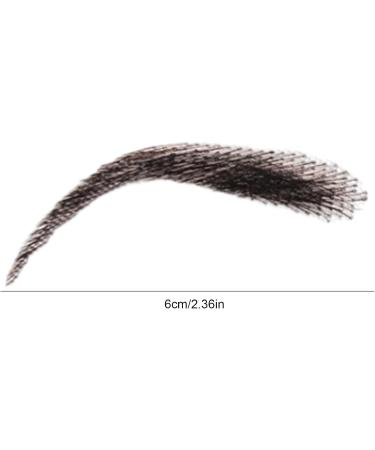 Sourcils artificiels - 1 paire de sourcils r utilisables | Extensions de sourcils faites la main en cheveux naturels | Sourcils cosm tiques respirants pour costumes cosplay maquillage ZL1 - Buy Online on GoSupps.com