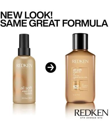 Redken All Soft Shampoo 300ml Conditioner 300ml Heavy Cream 250ml and Argan Oil 6 111ml - Buy Online on GoSupps.com
