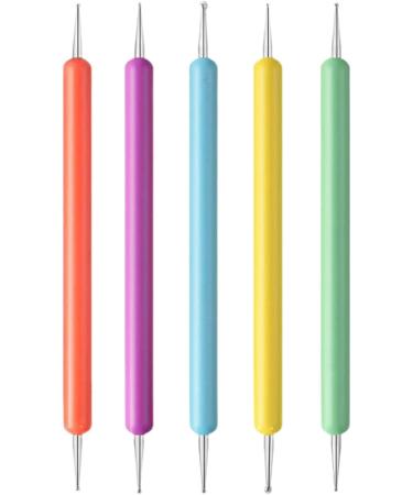 Nail Dotting Tools - Double-Ended Dot Paint Pens | Dot Paint Pens Dotting Tools Design Tools for Drawing Painting Embossing - Buy Online on GoSupps.com