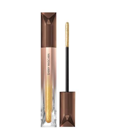 G n rique Glitter Mascara - Anti-Smudge Lengthening & Volumizing Mascara | Eyelash Cosmetics Waterproof Makeup Enhancing Mascara Curling Multiplying Eyelash Makeup