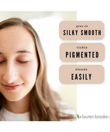 Lauren Brooke Cosmetiques Natural Cream Eyeshadow in Dulce De Leche (Matte) - Organic Beauty - Buy Online on GoSupps.com