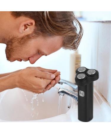 Head Shaver for Men - Rotary USB Charging Razor Sharp Detachable Knives 3-In-1 Black Men's Electric Shaver - Buy Online on GoSupps.com