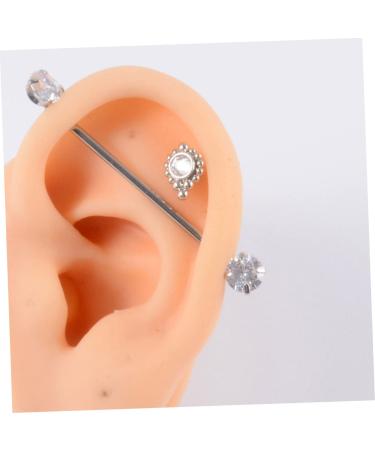 10 Pcs Silicone Ear Model Set for Body Jewelry Display and Piercing Mold - Light Yellow - Buy Online on GoSupps.com