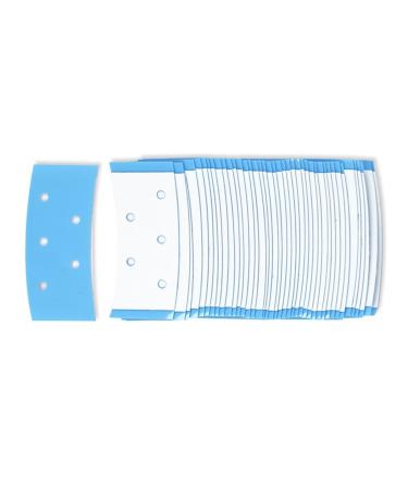 Nemeaii 36 Piece Wig Tape Strips Waterproof As Shown PU for Lace Wig Blue Adhesive Tape for Wigs Hair Extension Toupees