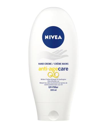 Nivea Anti Age Q10 Hand Cream 1 pack (1 x 100 ml) reduces wrinkles and prevents UV-related age spots