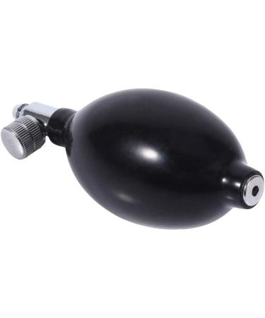 Dewin Black Sphygmomanometer Bulb Replacement for Manual Blood Pressure Monitor - Latex Bulb with Air Release Valve - Buy Online on GoSupps.com