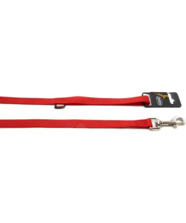 Nobby Classic Red Dog Leash - 120 cm Length 15 mm Width | Premium Quality Durable International Shipping - Buy Online on GoSupps.com