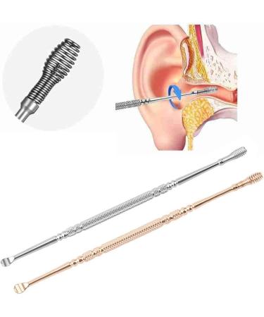 Buy Spiral Ear Pick - Safe Ear Wax Cleaner Tool for Gentle Ear Care | International Shipping Available - Buy Online on GoSupps.com