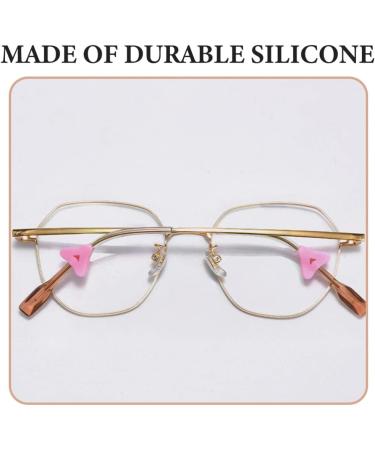 Beavorty 20 Pair Anti-Slip Glasses Ear Handles - Comfortable Silicone Holders for Sunglasses & Glasses | Black & Pink Accessories - Buy Online on GoSupps.com