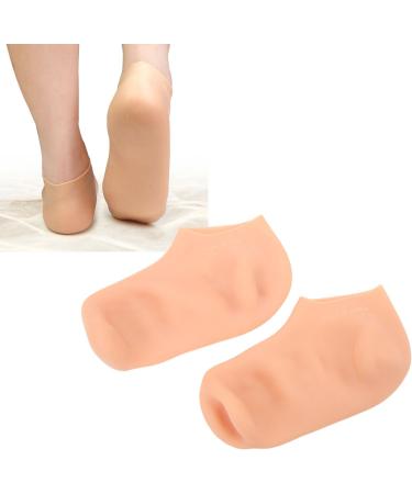 Silicone Socks for Women High Elasticity Aloe Waterproof Silicone Moisturizing Socks Softening Dry Cracked Feet Rough Skins & Anti Slip Aloe Sock for Women Dry Cracking Skin - Buy Online on GoSupps.com