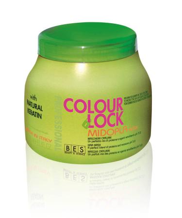Buy BES Colour Lock Midopla Conditioning Treatment Hair Mask 250 ML - Nourishing Hair Mask for Color-Treated Hair - International Shipping Available - Buy Online on GoSupps.com