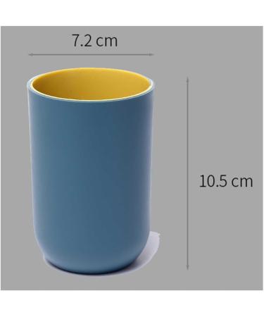 DIGJOBK Toothbrush Cup - Stylish Mouthwash & Dental Sink Wash Cup for Home & Travel | Durable Hand Wash Cup - Buy Online on GoSupps.com