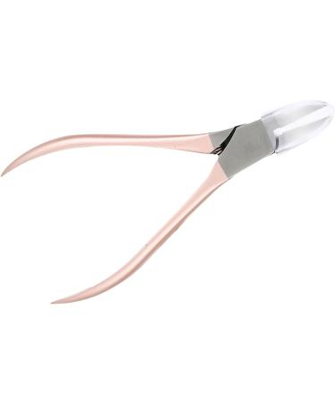 Professional Stainless Steel Nail Clipper with Ergonomic Streamline Handle for Onychomycosis Rose Gold Thin Thick Nails (Nail File) - Buy Online on GoSupps.com