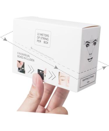 SKISUNO Eyebrow Stencil 6boxes Embroidered Supplies Tools Tattooing Mapping Makeup Practical Auxiliary Drawing Salon - Buy Online on GoSupps.com