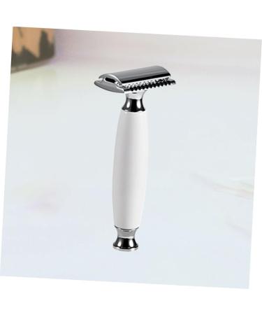 Angoily Stainless Steel Double Safety Razor for Men | Manual Shaving & Facial Grooming - Buy Online on GoSupps.com