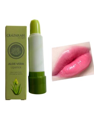 Aloe Vera Long Lasting Lipstick Set - Nourishing & Soothing Lip Balm with Magic Color Change - 2 oz (4pcs) - Buy Online on GoSupps.com