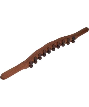 2-Piece Wooden Scraping Massage Set | 20 Pressure Points for Improved Blood Circulation & Back Pain Relief | International Shipping Available - Buy Online on GoSupps.com