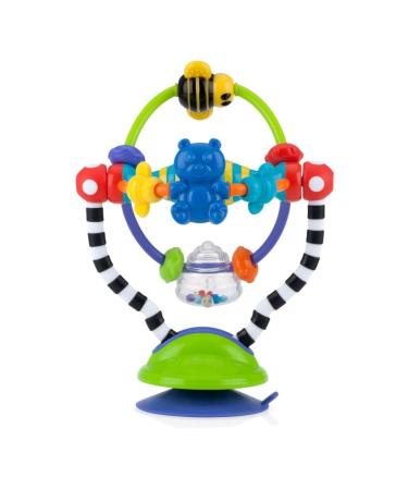 Nuby Silly Spinwheel with Suction Base High Chair Interactive Toy for Early Development