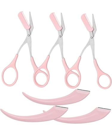 15-Piece Eyebrow Trimmer Kit for Women | Crescent Razor Scissors & Stainless Steel Tools | Perfect Shape & Precision | International Shipping - Buy Online on GoSupps.com